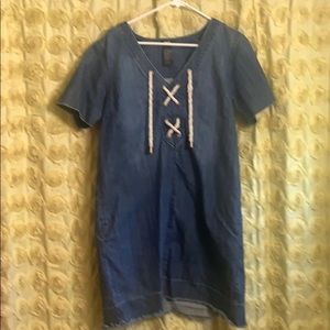 Denim dress